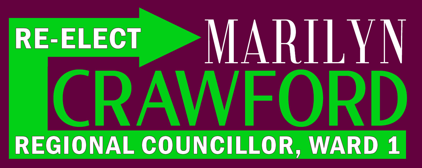 Marilyn Crawford campaign logo